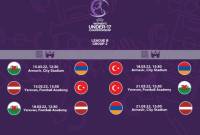 EURO 17 Yaş Altı Kadınlar Şampiyonası eleme turu maçları Ermenistan'da düzenlenecek