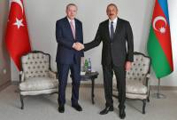 Erdogan, Aliyev discuss relations with Armenia