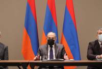 رئيس الوزراء الأرميني نيكول باشينيان يشارك بالجلسة العادية للجمعية الاستشارية لللتعاون مع القوى 
السياسية غير البرلمانية