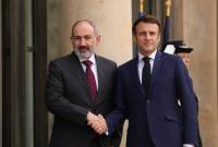 رئيس الوزراء الأرميني نيكول باشينيان يُستقبل من قبل الرئيس الفرنسي إيمانويل ماكرون بقصر الإليزيه 
واجتماع بين الزعيمين