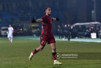 Сборная Армении по футболу одержала победу над сборной Черногории

