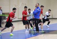 Armenian national futsal team departs for Bulgaria