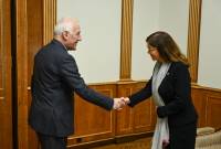 Ermenistan Cumhurbaşkanı BM Çocuklara Yardım Fonu temsilcisini kabul etti