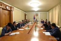 Le Président de l'Artsakh préside la séance ordinaire du Conseil de sécurité