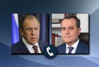 Sergey Lavrov, Ceyhun Bayramov discuss implementation of trilateral agreements