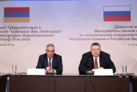 Grigoryan ve Overchuk, Ermeni-Rus ticari ve ekonomik işbirliğini görüştü