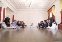 Вице-спикер Аршакян принял делегацию группы дружбы Сирия-Армения Народного 
совета САР

