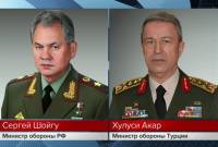 Russian, Turkish Defense Ministers hold a phone talk
