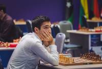 Армянские шахматисты отстают от лидера испанского турнира на одно очко

