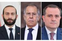 Les ministres des Affaires étrangères arménien, russe et azerbaïdjanais se rencontrent à 
Douchanbé