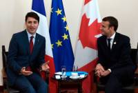 Trudeau a discuté des conséquences de la situation en Ukraine avec Macron