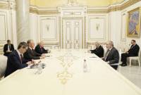 Le Premier ministre Pashinyan a rencontré Alexei Kudrin, Président de la Chambre des comptes 
de la Fédération de Russie 