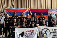 Armenian athletes win 11 gold medals at European Para Armwrestling championship 
