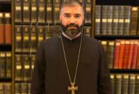 Tüm Ermenilerin Katolikosu, ABD’deki Ermeni Apostolik Kilisesi'nin Doğu Diyakozluğu ruhani 
liderinin seçimini onayladı