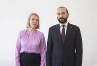 وزير خارجية أرمينيا آرارات ميرزويان يلتقي بوزيرة خارجية النرويج أنكن هيويتفيلد في تورينو وبحث قضايا 
متعددة