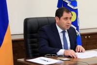 وزير دفاع أرمينيا سورين بابيكيان يترأس جلسة لمجلس وزراء الدفاع لمنظمة معاهدة الأمن الجماعي