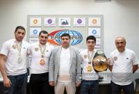 Medallistas armenios en el campeonato europeo de boxeo: “Fue un honor representar a 
Armenia”