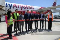 شركة الطيران الكازاخستانية فلاي أريستان تُشغّل رحلات مباشرة من ألماتي ليريفان مرتين في الأسبوع