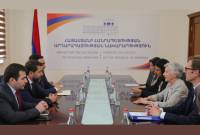 Министр юстиции Армении принял председателя Венецианской комиссии


