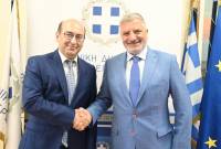 Посол Армении в Греции обсудил с губернатором Аттики вопросы развития 
децентрализованного сотрудничества