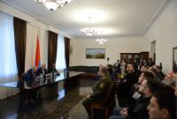 Vahagn Khatchatourian a rencontré des représentants de la communauté arménienne en Russie