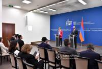 Ararat Mirzoián aprecia el apoyo del Consejo de Europa para el desarrollo democrático de 
Armenia