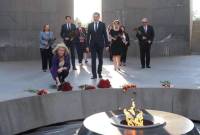 Karen Donfried rindió homenaje a las víctimas del genocidio armenio