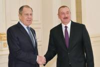 Aliev a Lavrov: Azerbaiyán espera los esfuerzos de Rusia para establecer una paz duradera en 
el Cáucaso