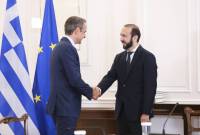 وزير خارجية أرمينيا آرارات ميرزويان يلتقي رئيس الوزراء اليوناني كيرياكوس ميتسوتاكيس في أثينا وبحث 
جدول من القضايا
