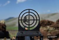 Azerbaijani forces fire in the direction of the road leading to Khachik village, damaging the car 
of community head
