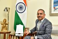الهند تؤيد حل نزاع ناغورنو كاراباغ من خلال مجموعة مينسك التابعة لمنظمة الأمن والتعاون بأوروبا-سفير 
الهند بأرمينيا-