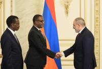 Премьер-министр Пашинян принял министра иностранных дел и международного 
сотрудничества Руанды 