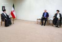 Turkey’s Erdogan meets with Iran’s Supreme Leader in Tehran