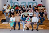 Los participantes de la competencia empresarial “CaseKey” visitaron “Team Telecom Armenia”