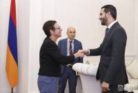 Вице-спикер Парламента Армении и посол Франции обсудили вопросы региональной 
безопасности