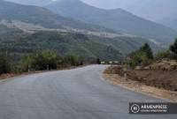 La autovía interestatal Shushí-Berdzor-Gorís está abierta en ambos sentidos, informa la policía 
de Artsaj
