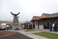 Se inaugura un monumento a la eternidad de Artsvashén en Chambarak
