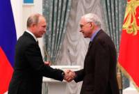 El presidente de la Federación de Rusia condecoró a Karén Shahnazarov "Por los servicios a la 
patria"