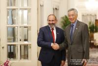 PM Pashinyan sends congratulatory message to Prime Minister of Singapore