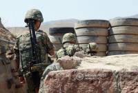 Deux soldats d'Artsakh blessés