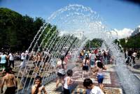 В Ереване и ряде областей в дневные часы температура воздуха достигнет +40—42 
градусов