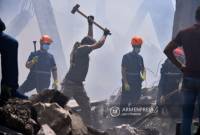 Yerevan market blast: Race against time to find possible survivors under rubble 