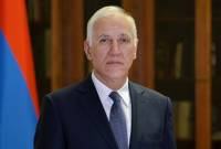 Mensaje de condolencia del presidente de Armenia con motivo de la tragedia del centro 
comercial “Surmalú”